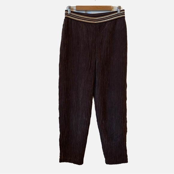 Save The Queen Designer Wide Wale Corduroy Trouser Pants Women’s Large